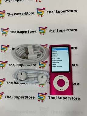 Refurbished Apple iPod Nano 5th Generation 8GB Pink Model A1320 + 1 YR WARRANTY